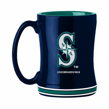 LOGO BRANDS Seattle Mariners 14oz Relief Mug 526-C14RM